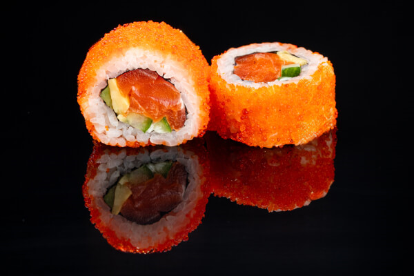 Калифорния с лососем 1/2